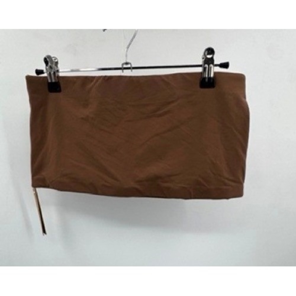 SKIMS NEW Jasper Brown Fits Everybody Strapless Bandeau Bra XXL Minimalist Base